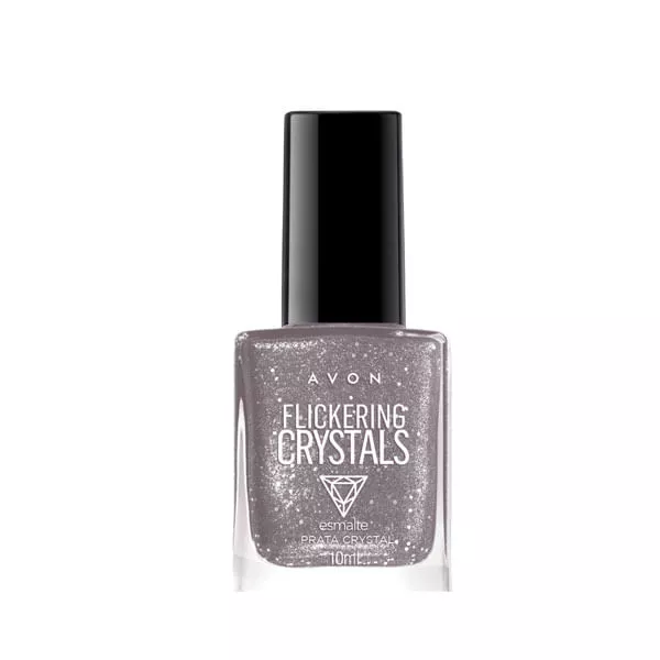 Esmalte Avon Crushed Crystals 10ml - Prata