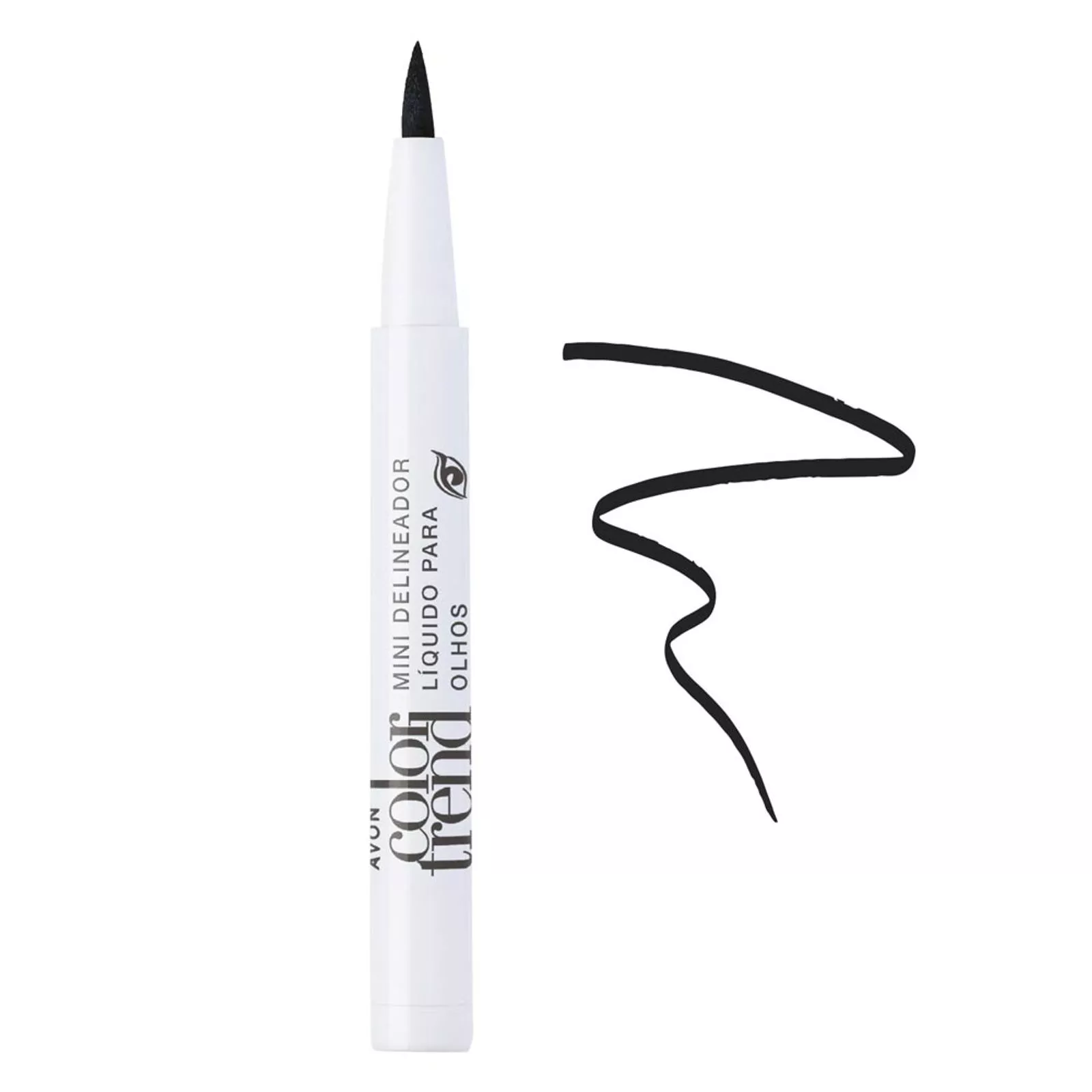 Mini Delineador Líquido 0,8ml - Branquinho