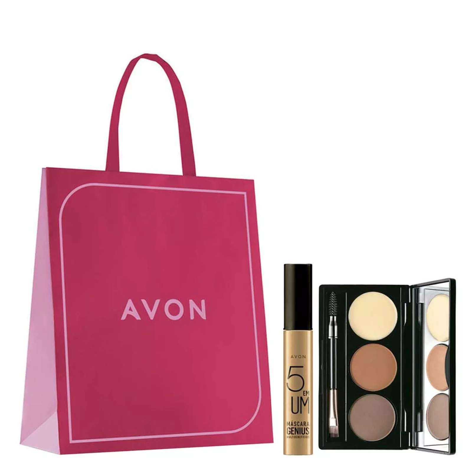 Presente Avon Color Lash Genius Especial Escuro