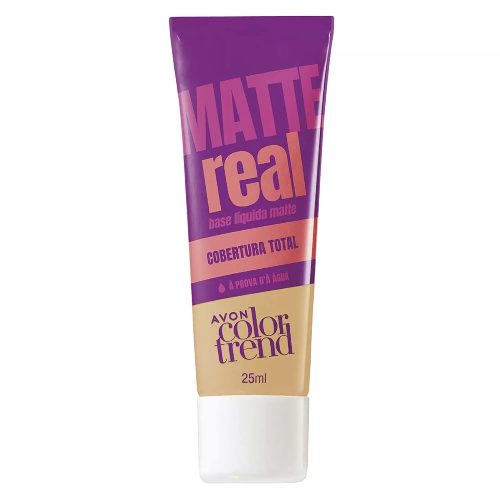 Base Líquida Color Trend Matte Real 25ml - 210 Q Antigo Porcelana