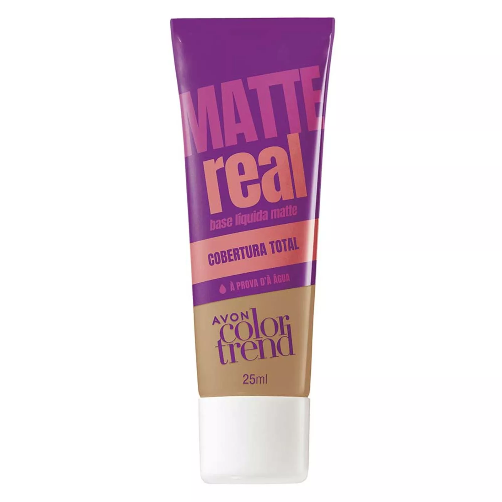 Base Líquida Color Trend Matte Real 25ml - 220 NQ Antigo Rosado Médio