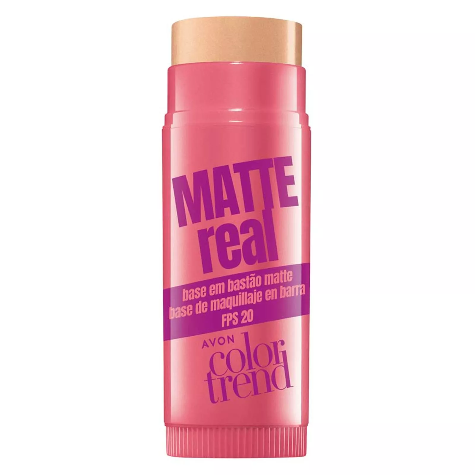 Base em Bastão Matte Real FPS20 3,6g - 120 NQ Nova Cor