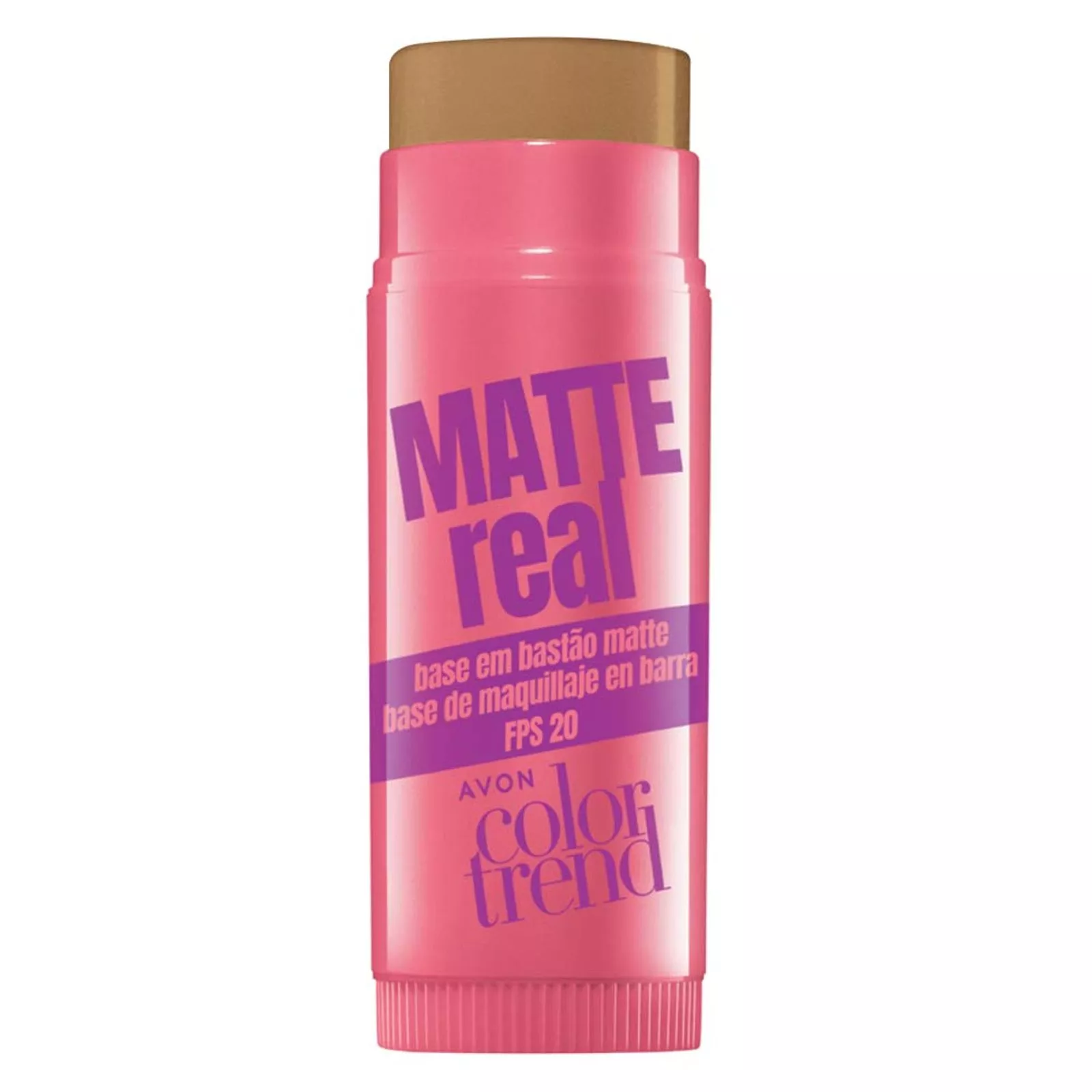 Base em Bastão Matte Real FPS20 3,6g - 330 Q Nova Cor