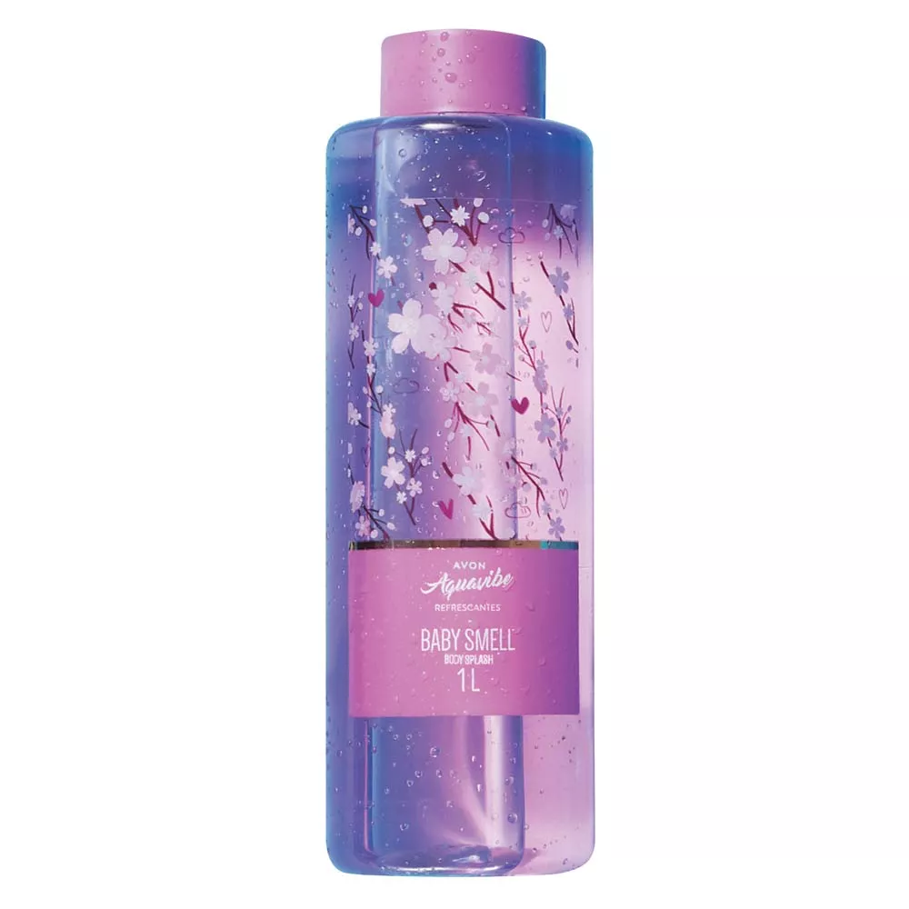Body Splash Aquavibe Refrescantes Baby Smell - 1L