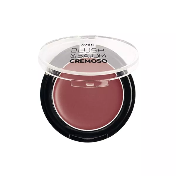 Blush & Batom Cremoso 2,4g - Malva