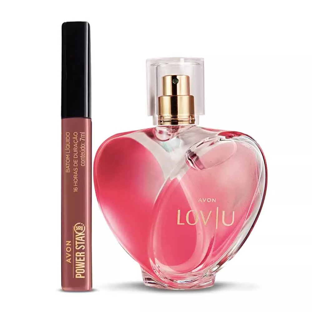 Kit Lov U + Power Stay - Marrom Luxo