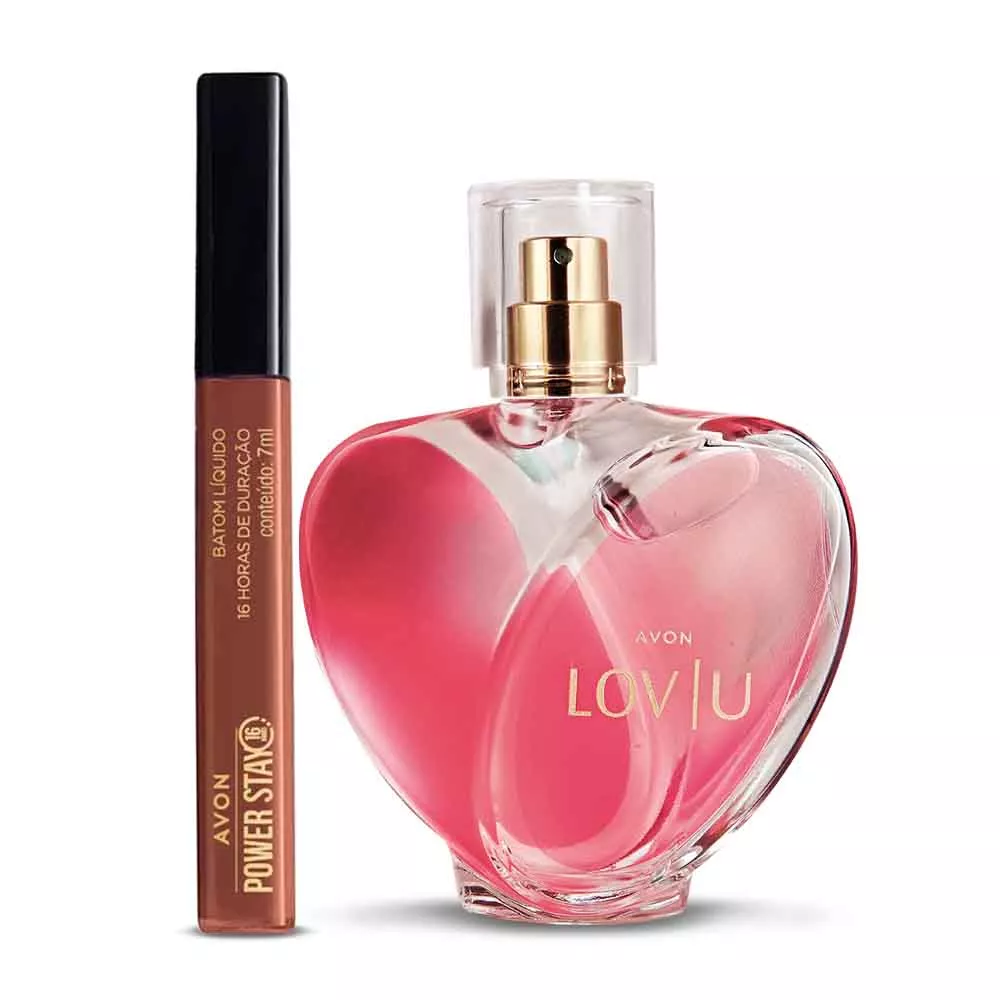Kit Lov U + Power Stay - Nude Cacau