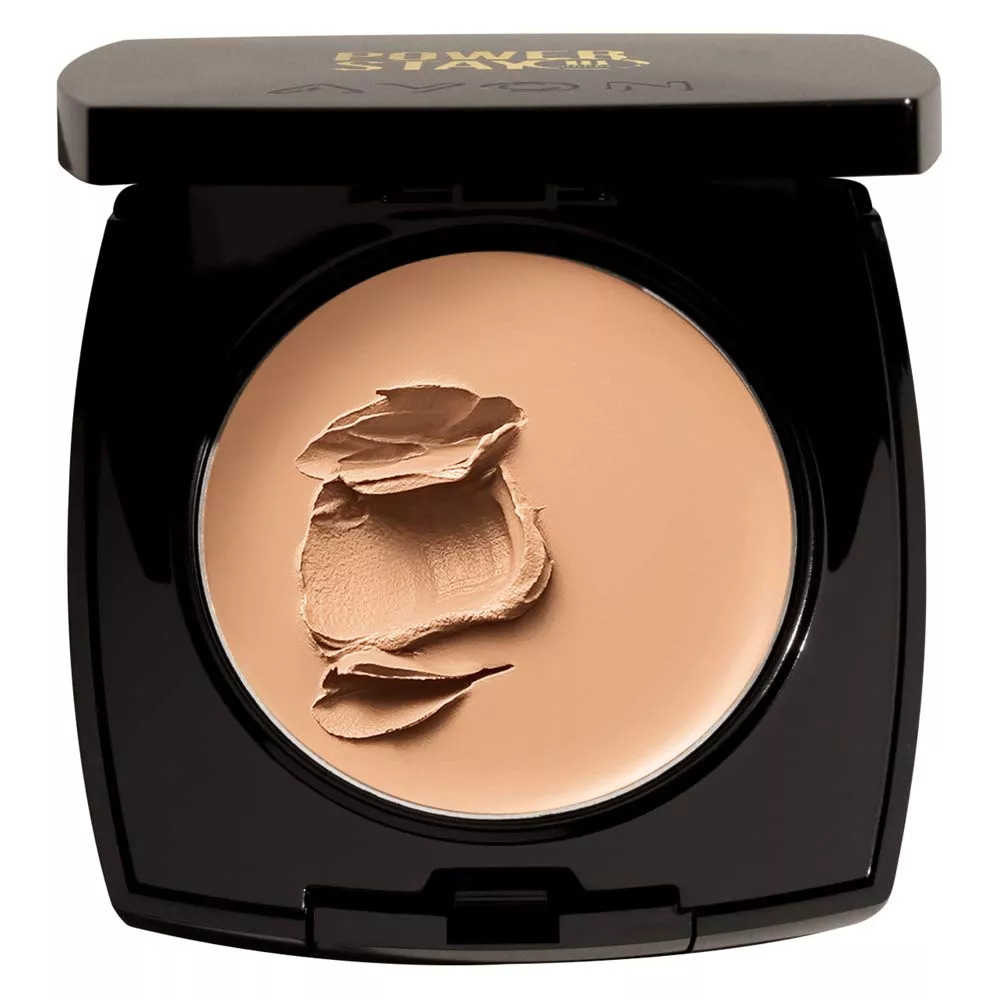Base Compacta Avon Power Stay 9g - 110 F Corresponde ao 1.1 Porcelana