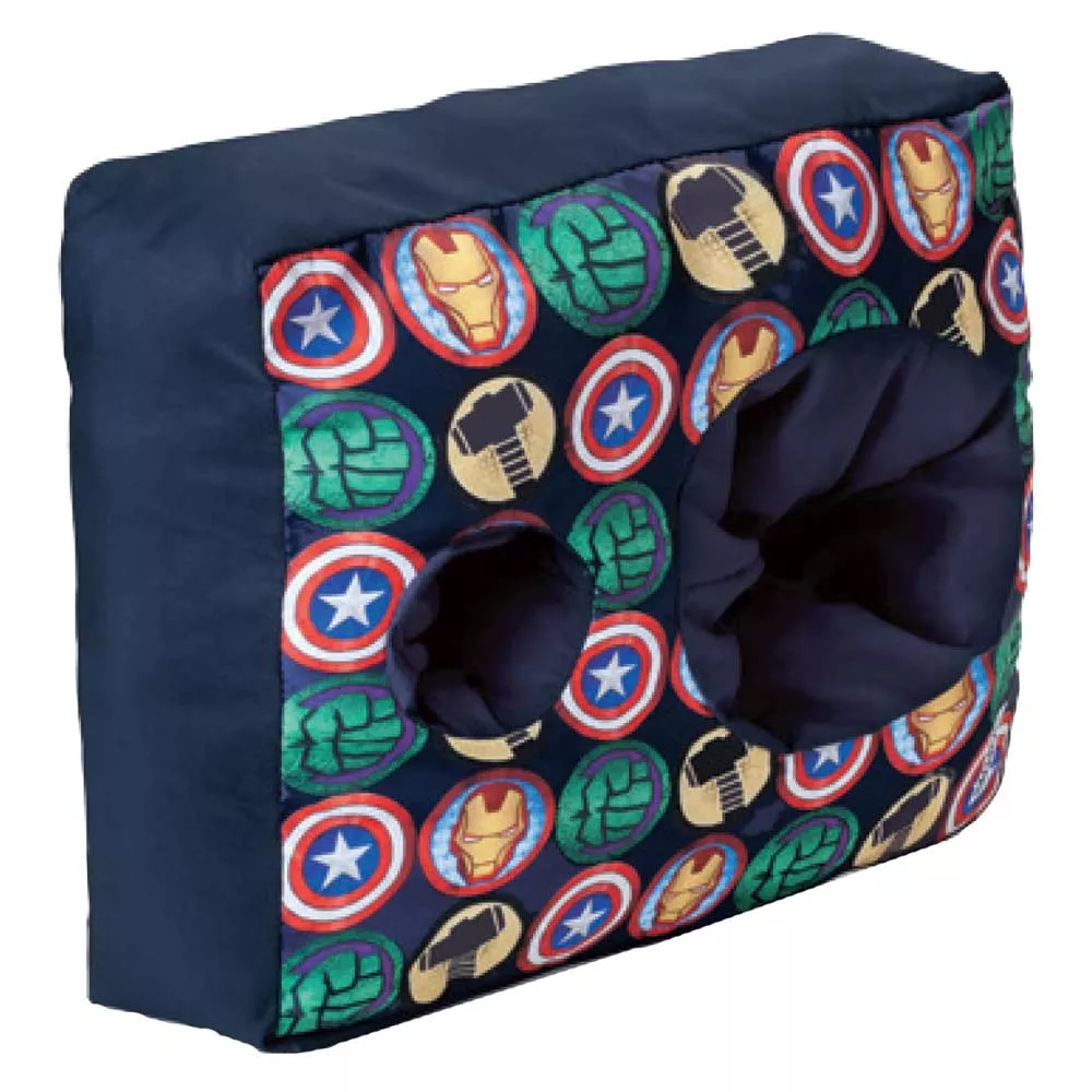 Almofada Porta Copo e Balde de Pipoca Avengers
