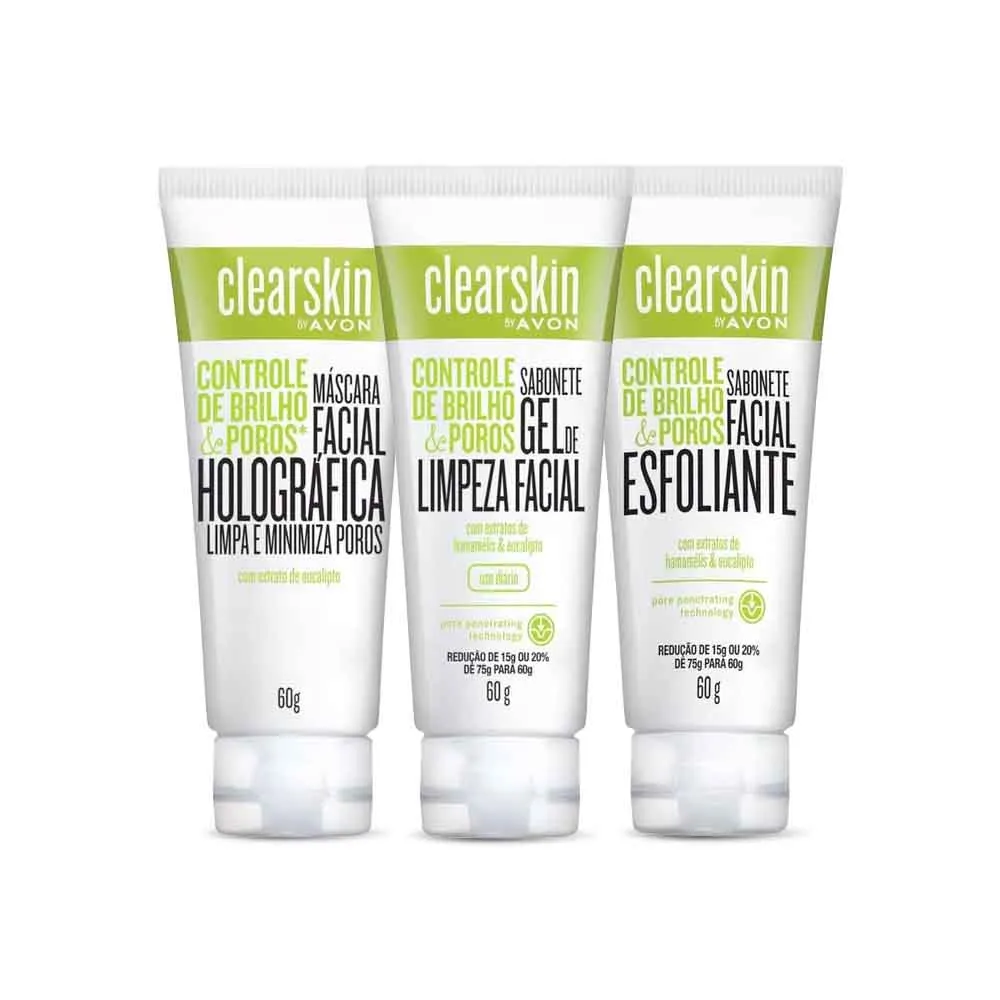 Kit Clearskin Controle de Brilho & Poros