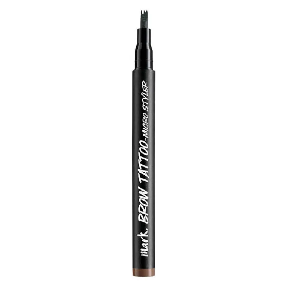 Kit Delineador para Sobrancelhas Mark. Brow Tattoo - Castanho Claro - 2un