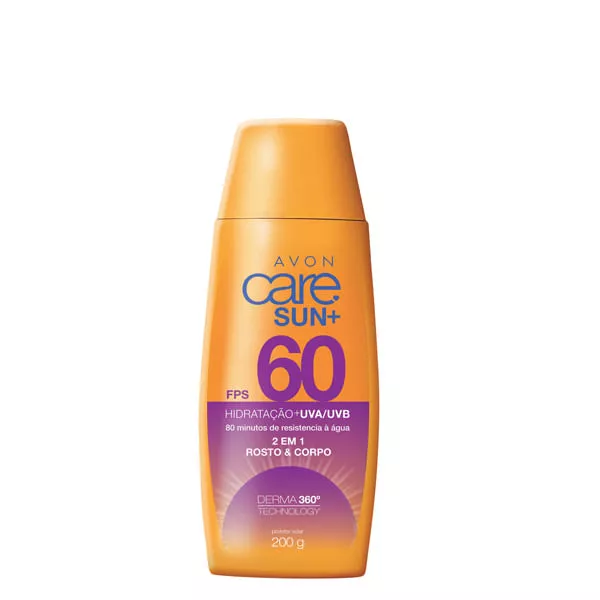 Protetor Solar FPS 60 Care Sun+ - 200g