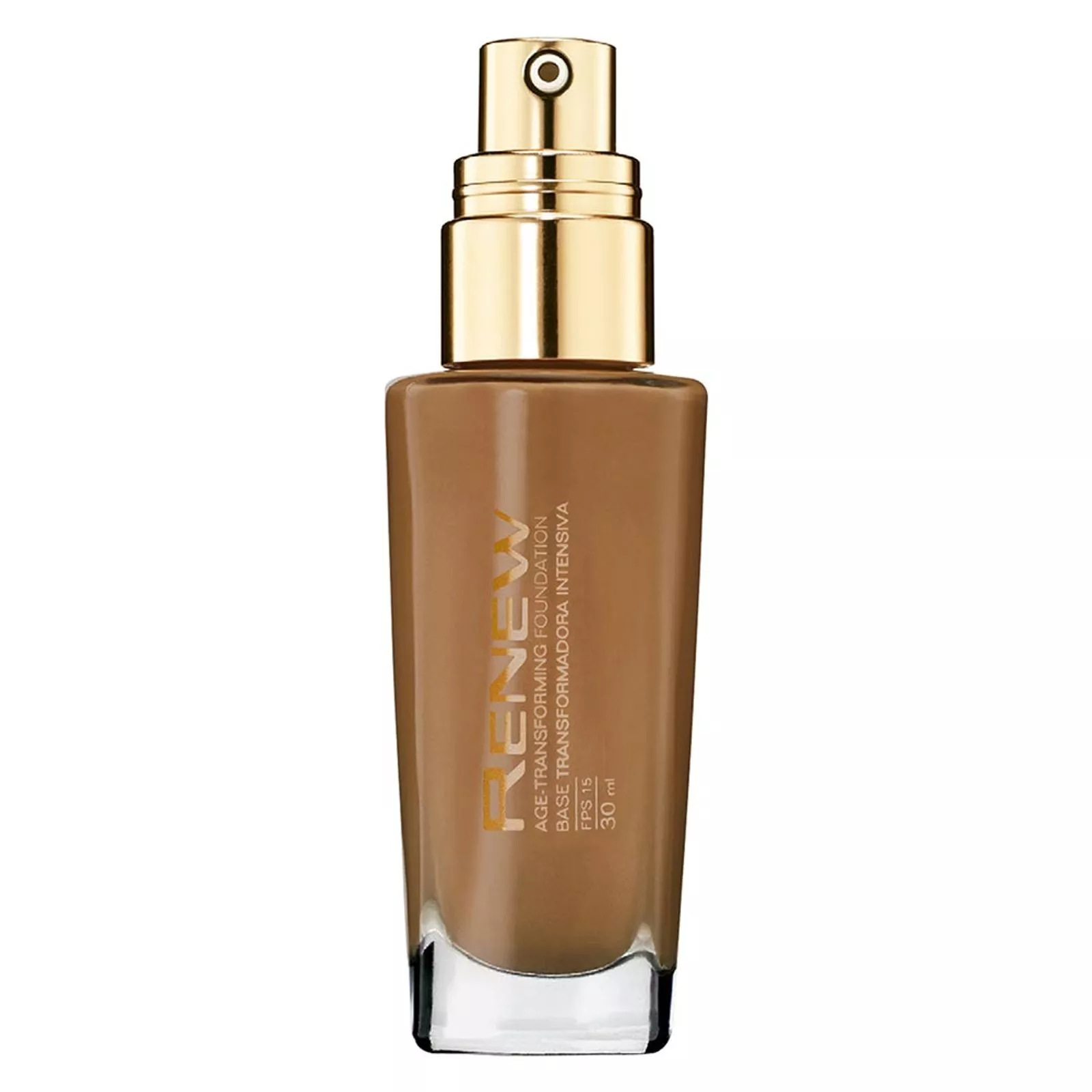 Base Transformadora Intensiva Renew FPS 15 30ml - Marrom Escuro