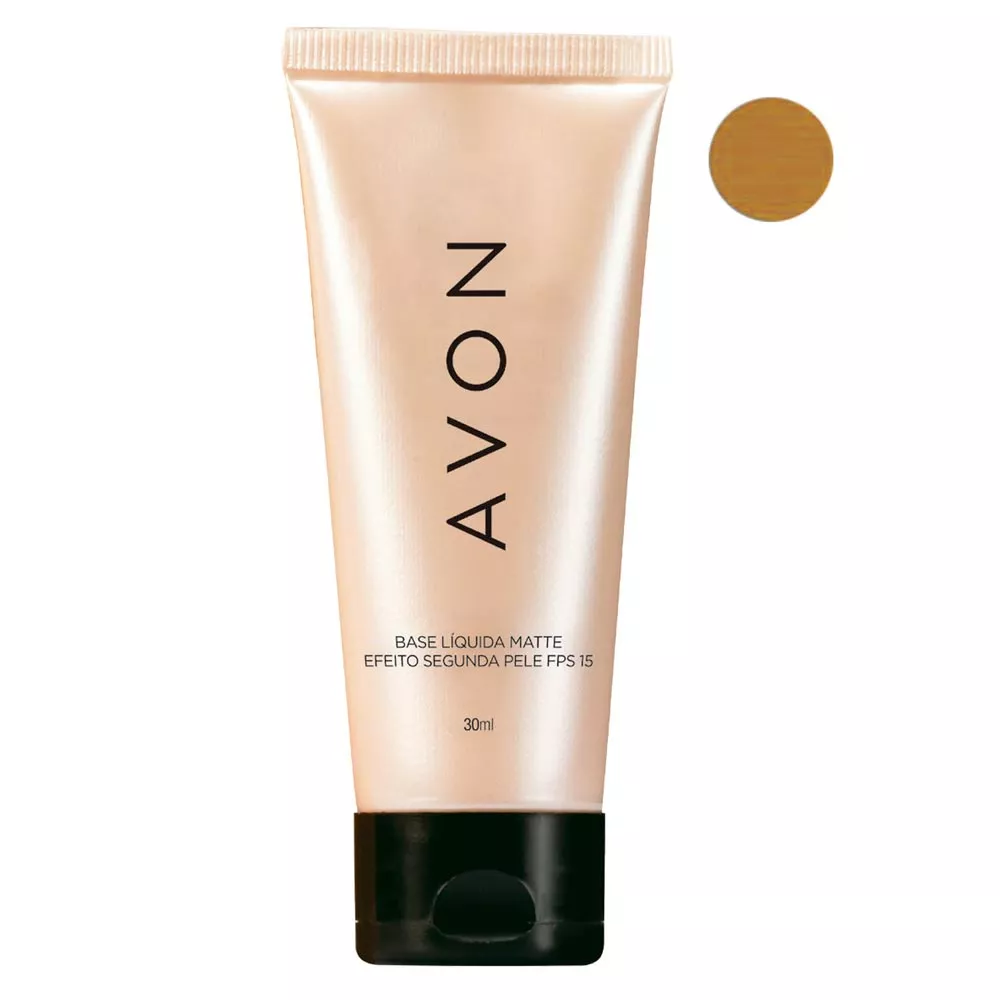 Base Líquida Matte Efeito Segunda Pele 30 ml - 4.9 Mel