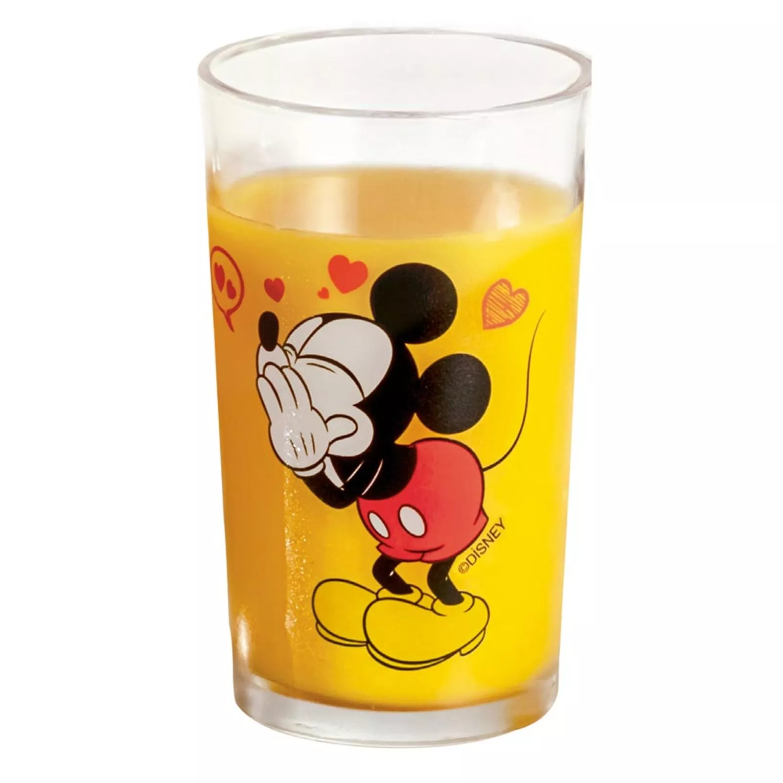 Copo de Vidro Disney Amor Mickey - 300 ml
