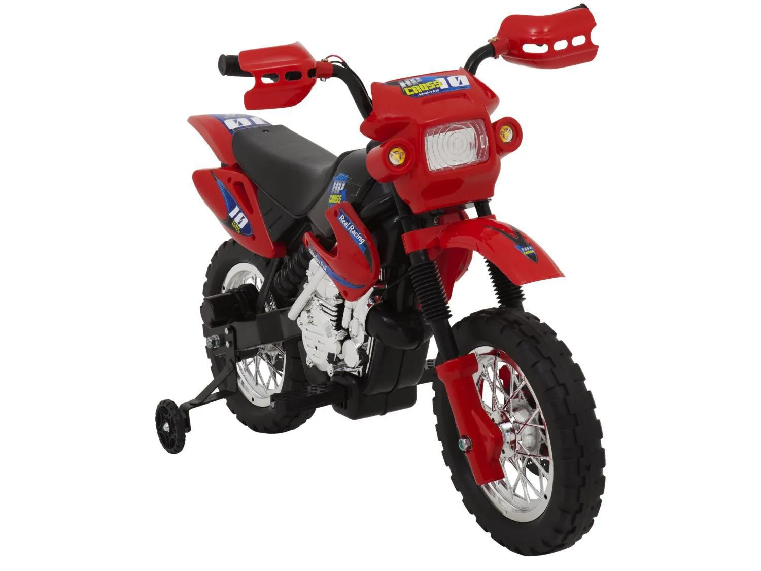 Mini Moto Infantil Elétrica Masculino Feminino Bateria Cor Vermelho