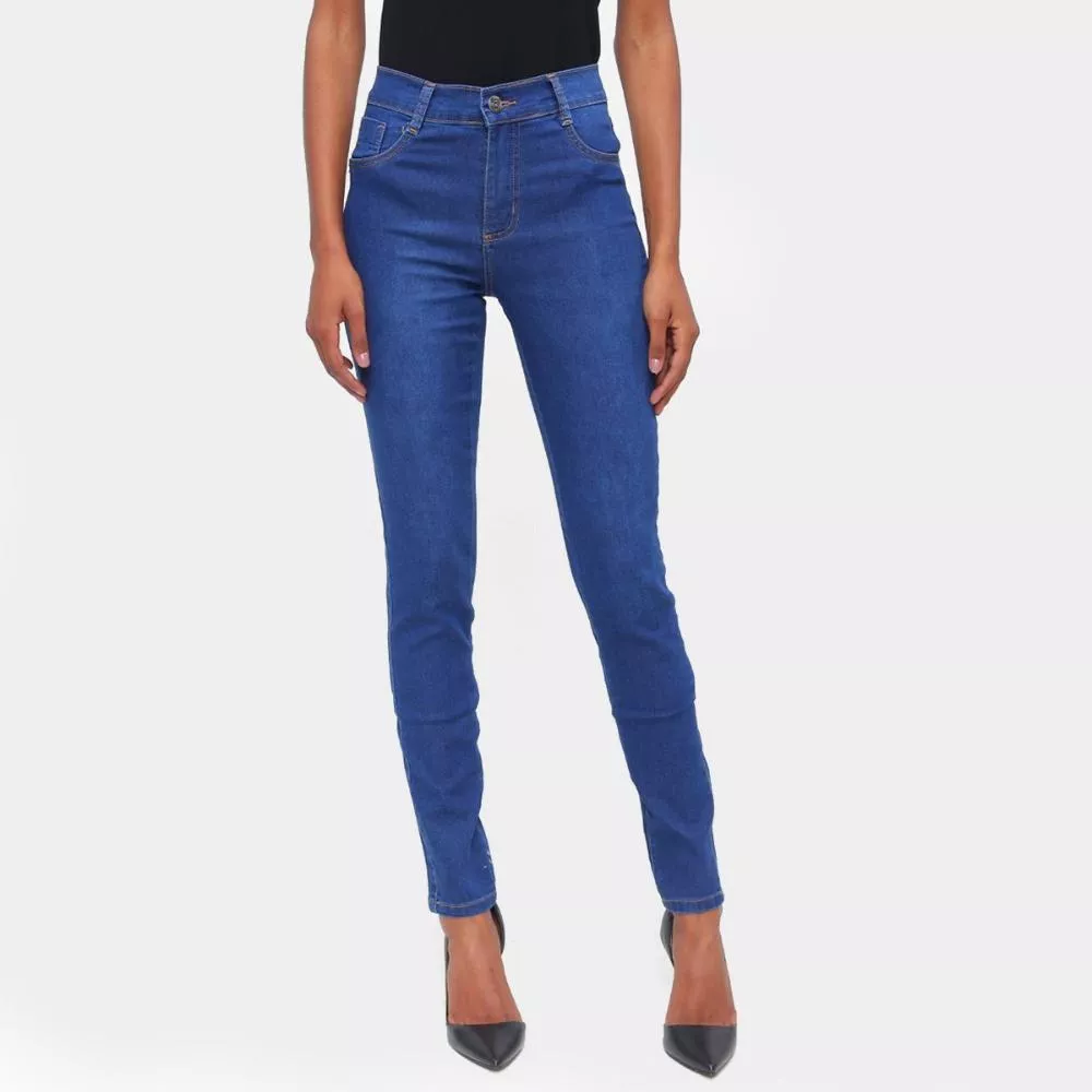 Calça Jeans Skinny Sawary Lisa Feminina