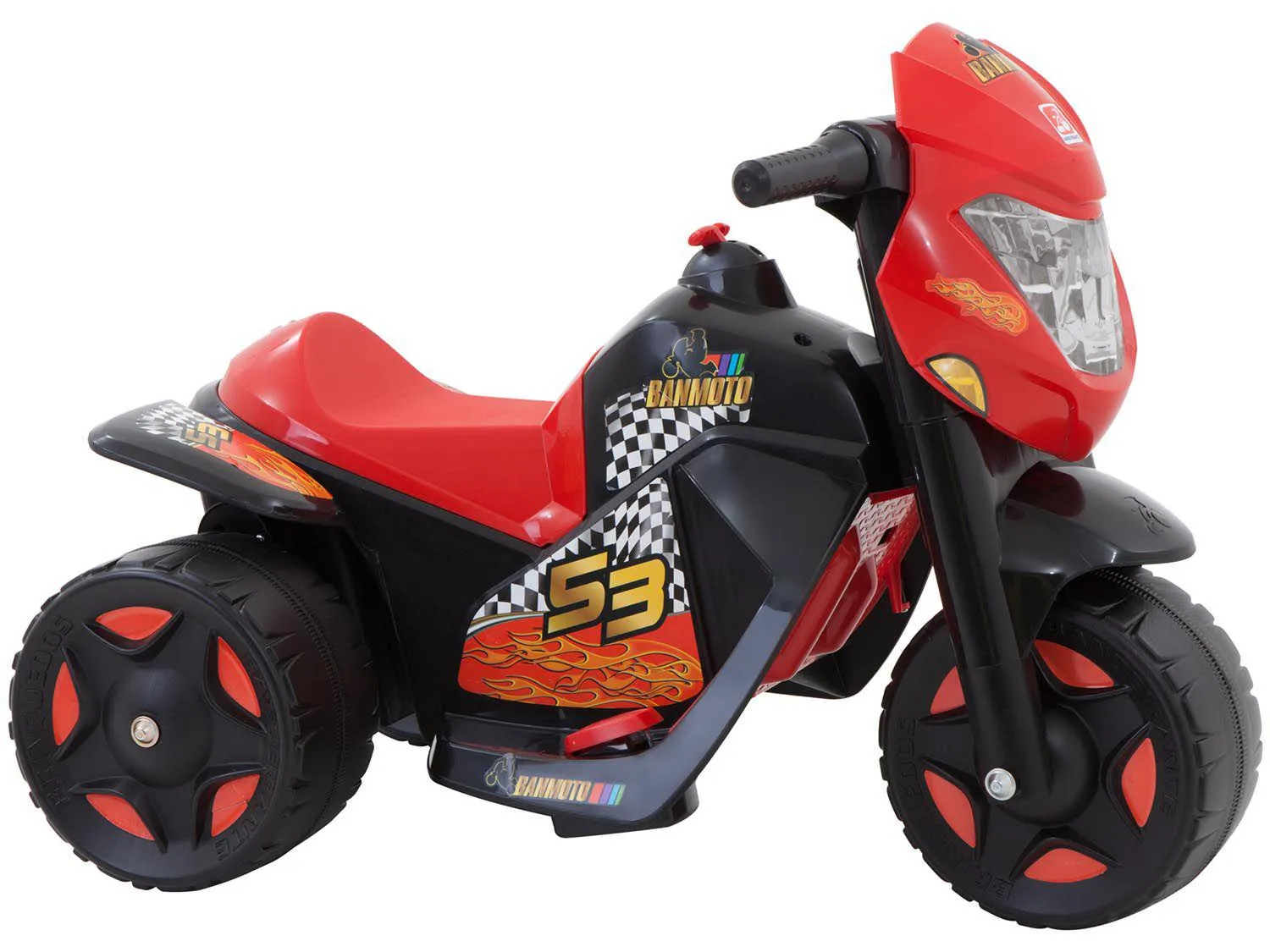 Mini Moto Elétrica Infantil XT3 2 Marchas 6V - Rosa