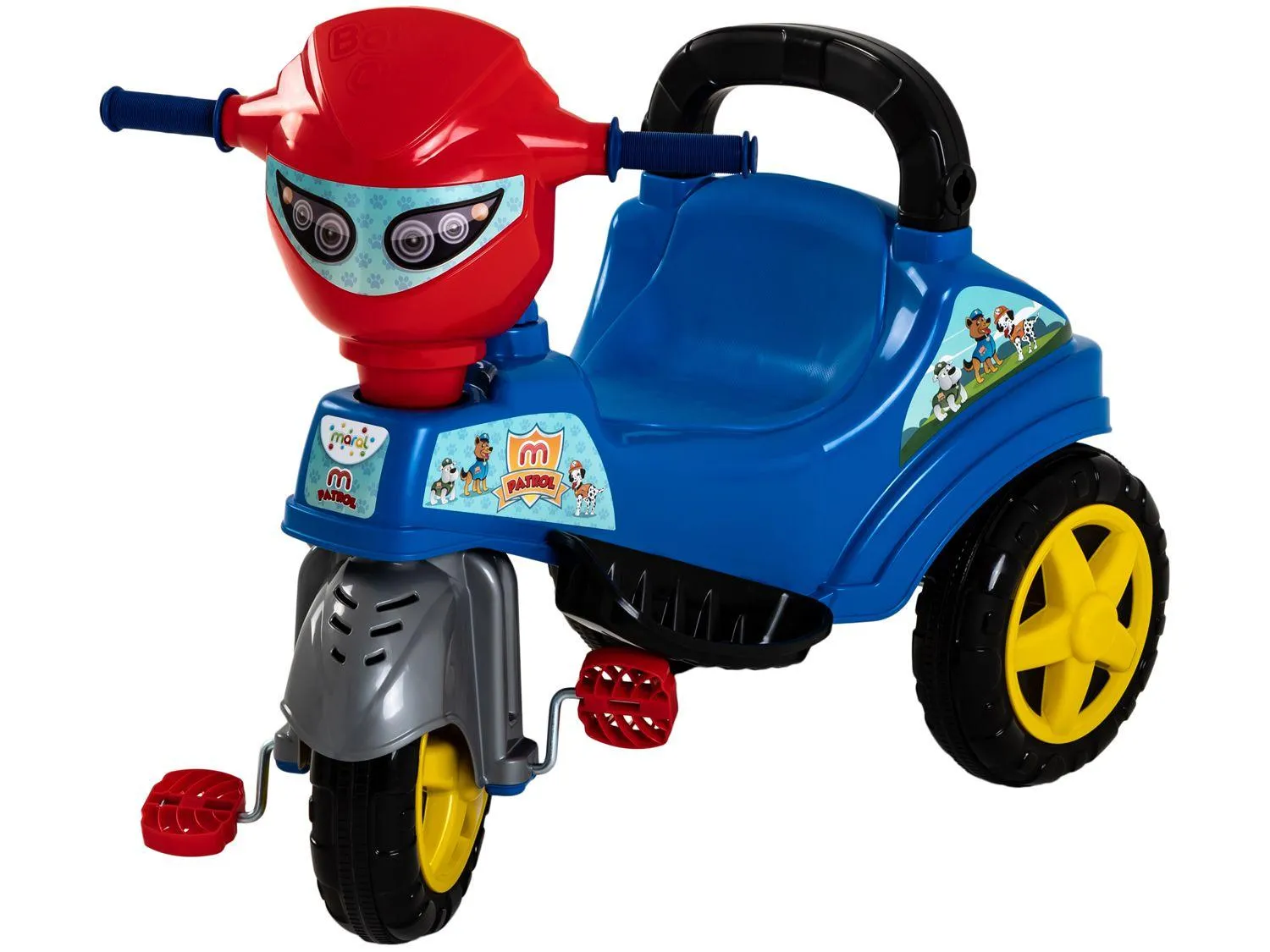 Triciclo Infantil Baby City Spider com Empurrador - Maral