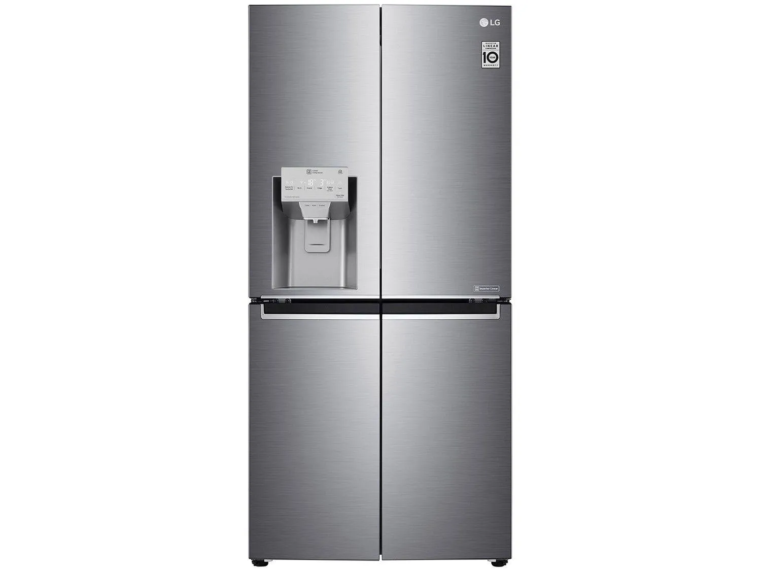 Geladeira/Refrigerador Smart LG French Door - Inverter 428L Nature Fresh e LG ThinQ GC-L228FTL1