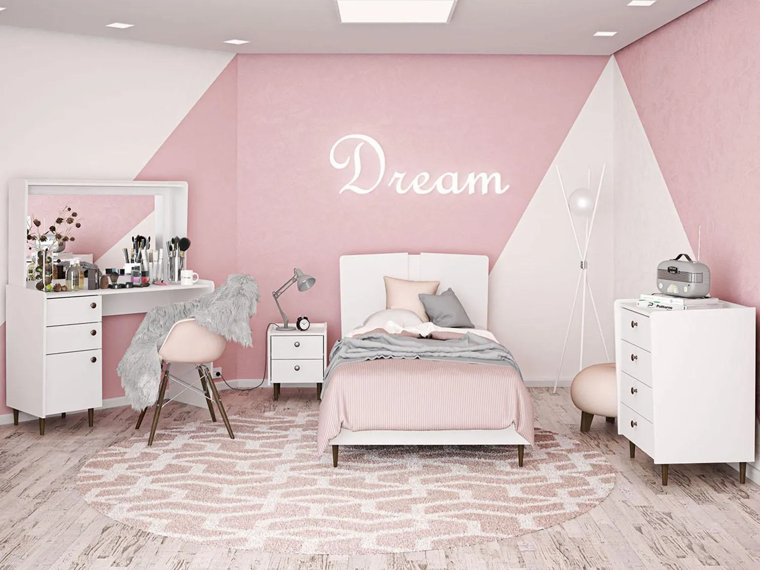 Quarto Completo Solteiro Politorno