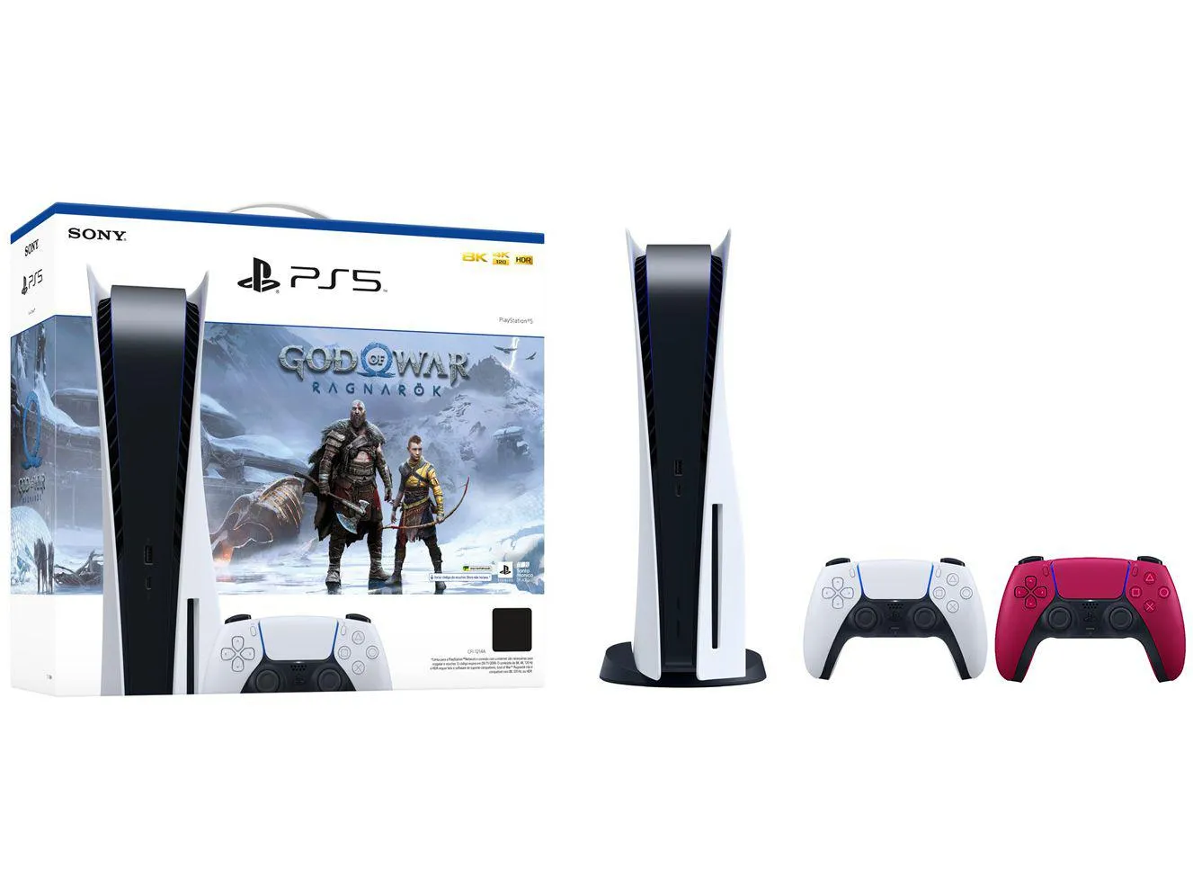 PlayStation 5 2022 825GB 2 Controles Sony