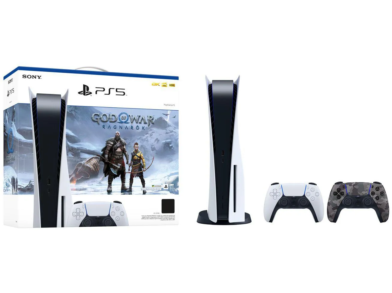 PlayStation 5 2022 825GB 2 Controles Sony