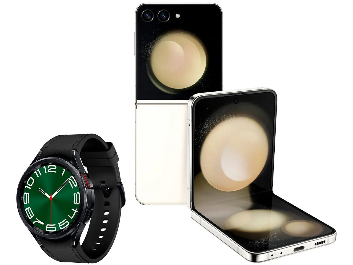 Smartphone Samsung Z Flip 5 512GB Creme