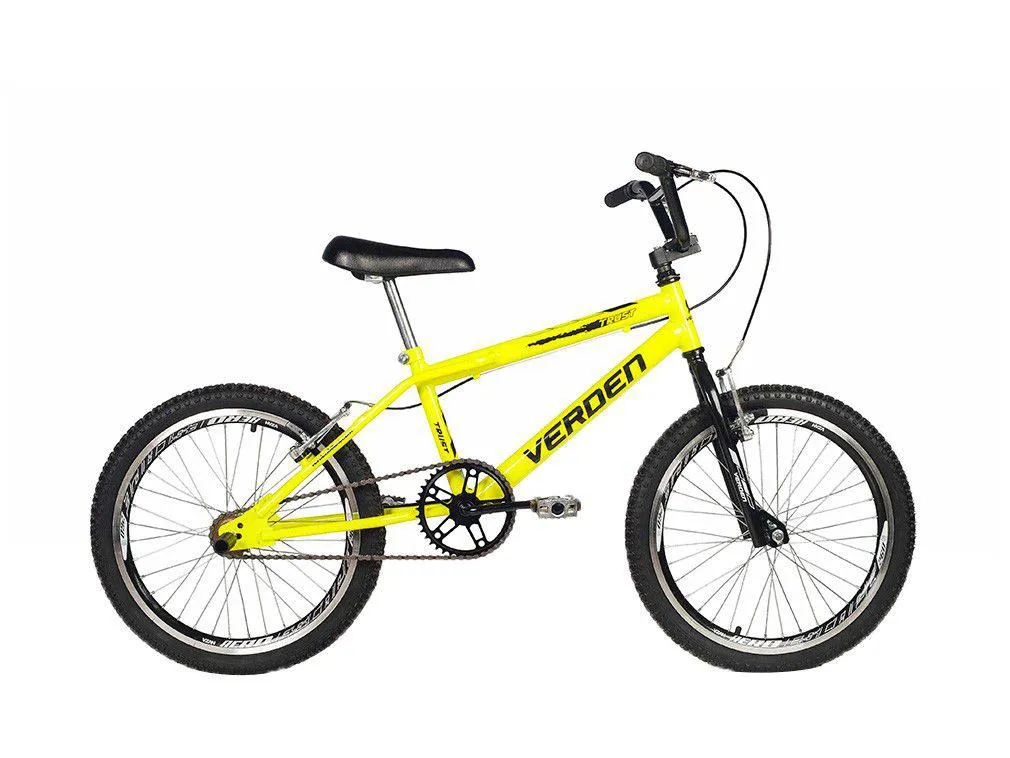 Bicicleta Infantil Aro 20 Verden Trust Amarela