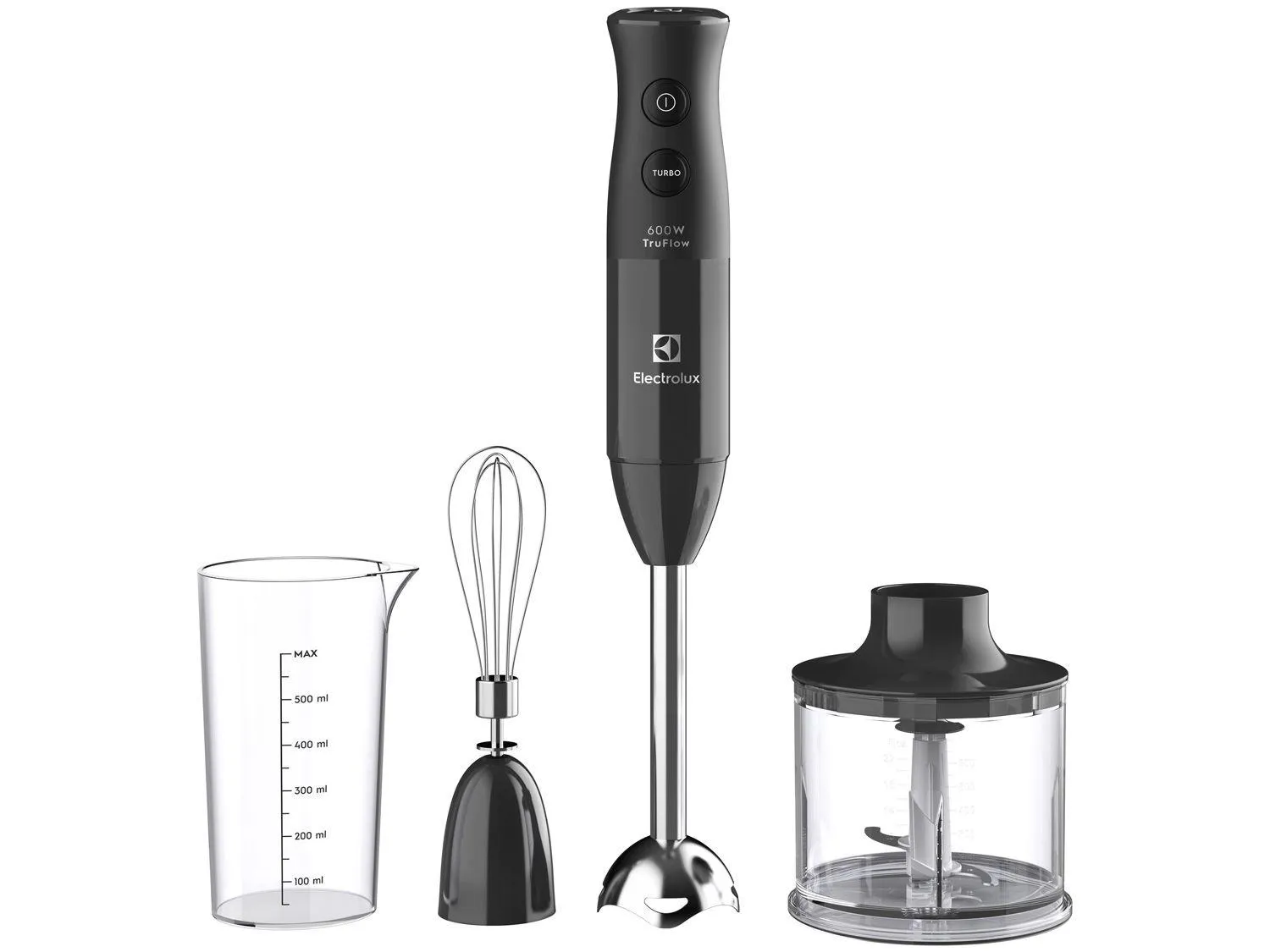 Mixer Electrolux 3 em 1 Preto 600W EIB20
