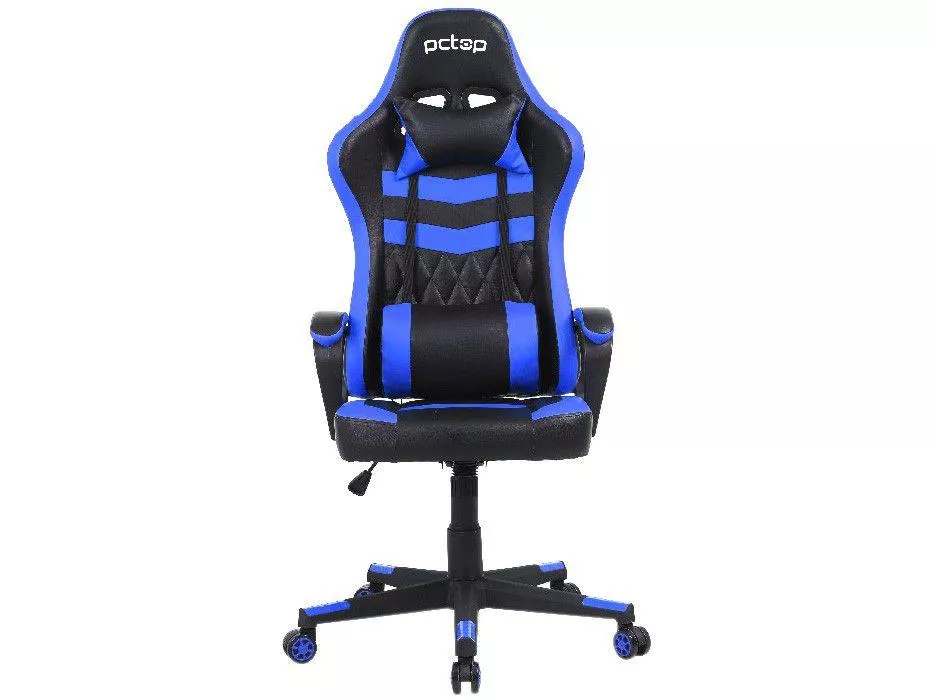 Cadeira Gamer PCTop Azul Elite 1010