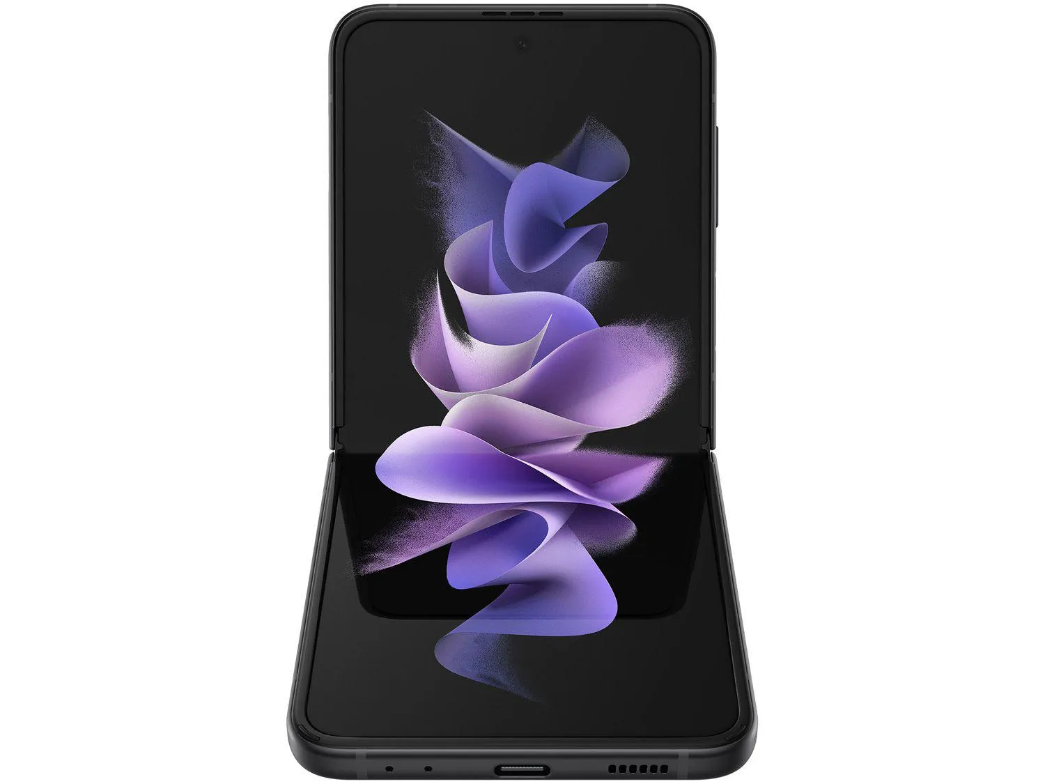 Smartphone Samsung Galaxy Z Flip3 128GB Preto 5G 8GB RAM Tela 6,7” Câm. Dupla + 10MP