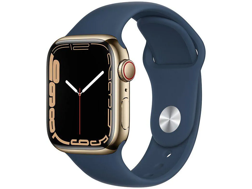 Apple Watch Series 7 41mm  GPS + Cellular Dourada