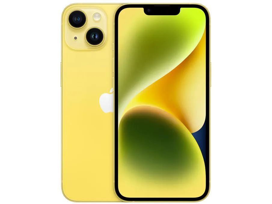 Apple iPhone 14 256GB Amarelo 6,1” 12MP iOS 5G