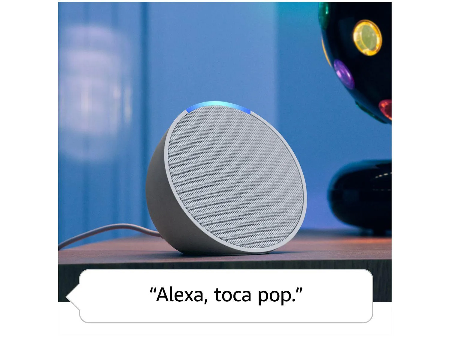 Alexa Echo Pop Smart Speaker  - HIPERDISTRIBUIDORA