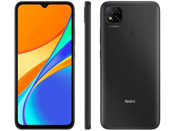 Smartphone Xiaomi Redmi 9C 32GB Cinza 4G