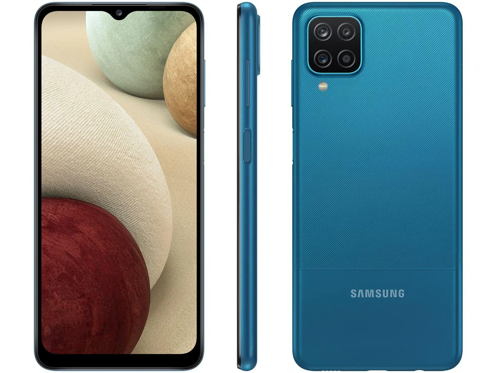 Smartphone Samsung Galaxy A12 64GB Azul 4G