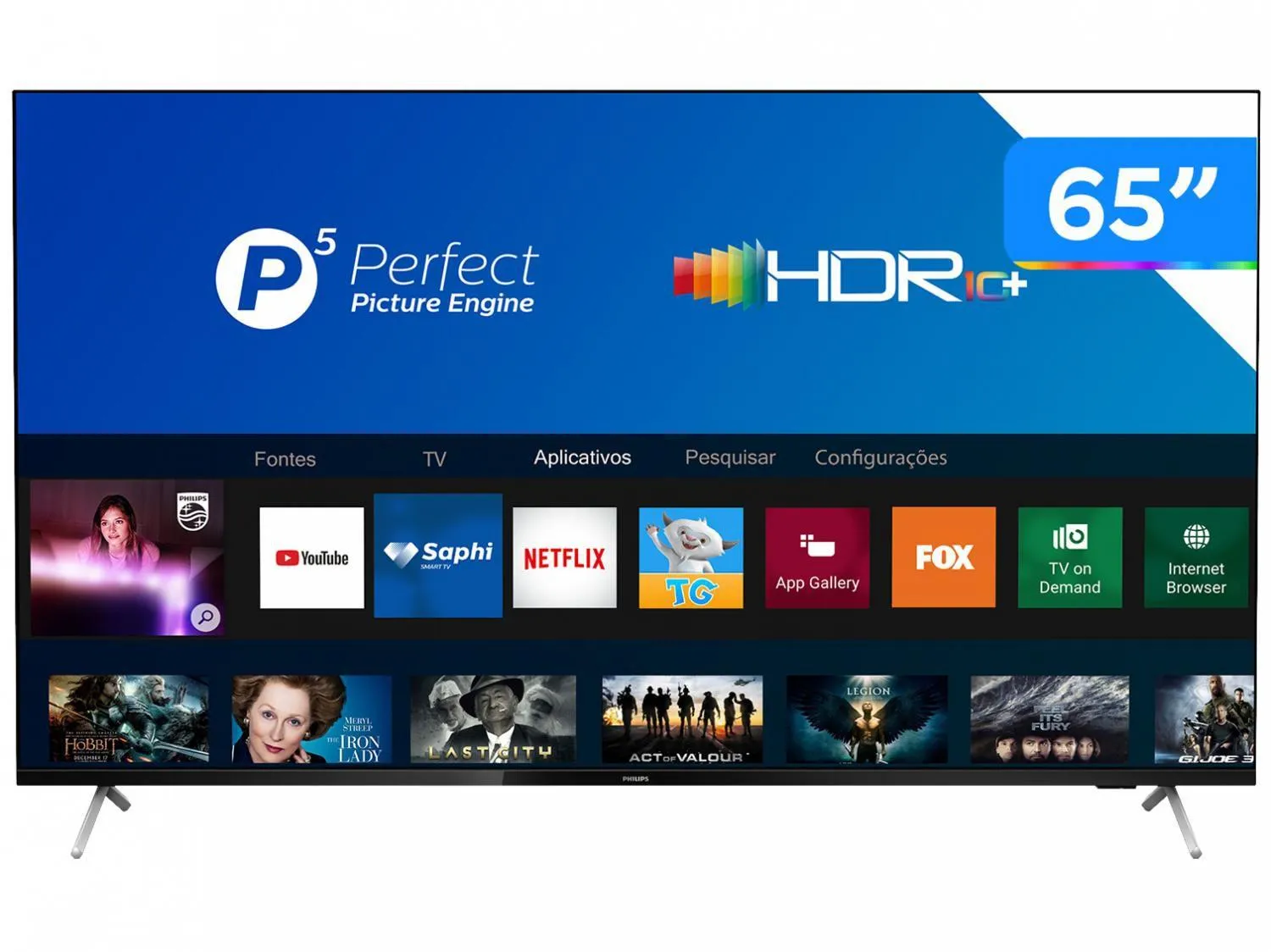 Smart TV 4K 65” Philips 65PUG7625/78