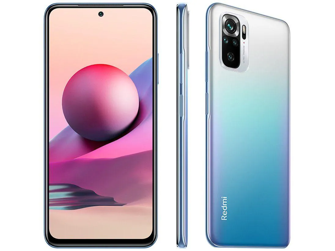 Smartphone Xiaomi Redmi Note 10S 128GB Azul 4G+
