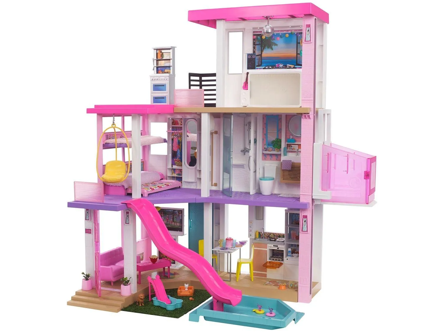 Barbie Estate Mega Casa Dos Sonhos 76cm