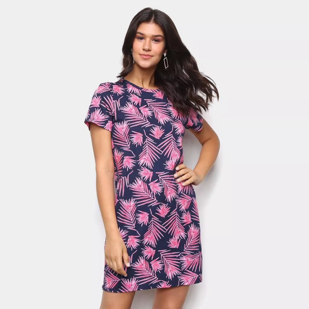 Vestido Malwee Curto Estampado