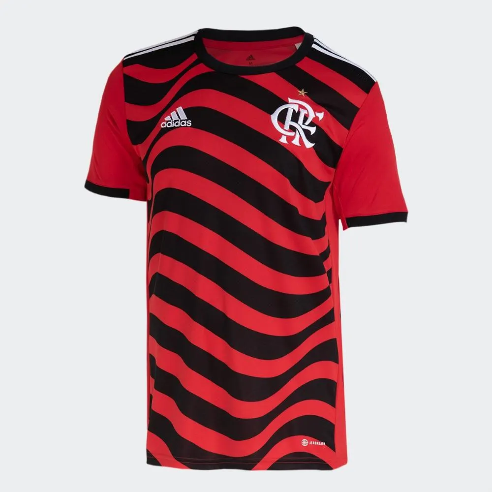 Camisa Flamengo III 22/23 s/nº Torcedor Adidas Masculina
